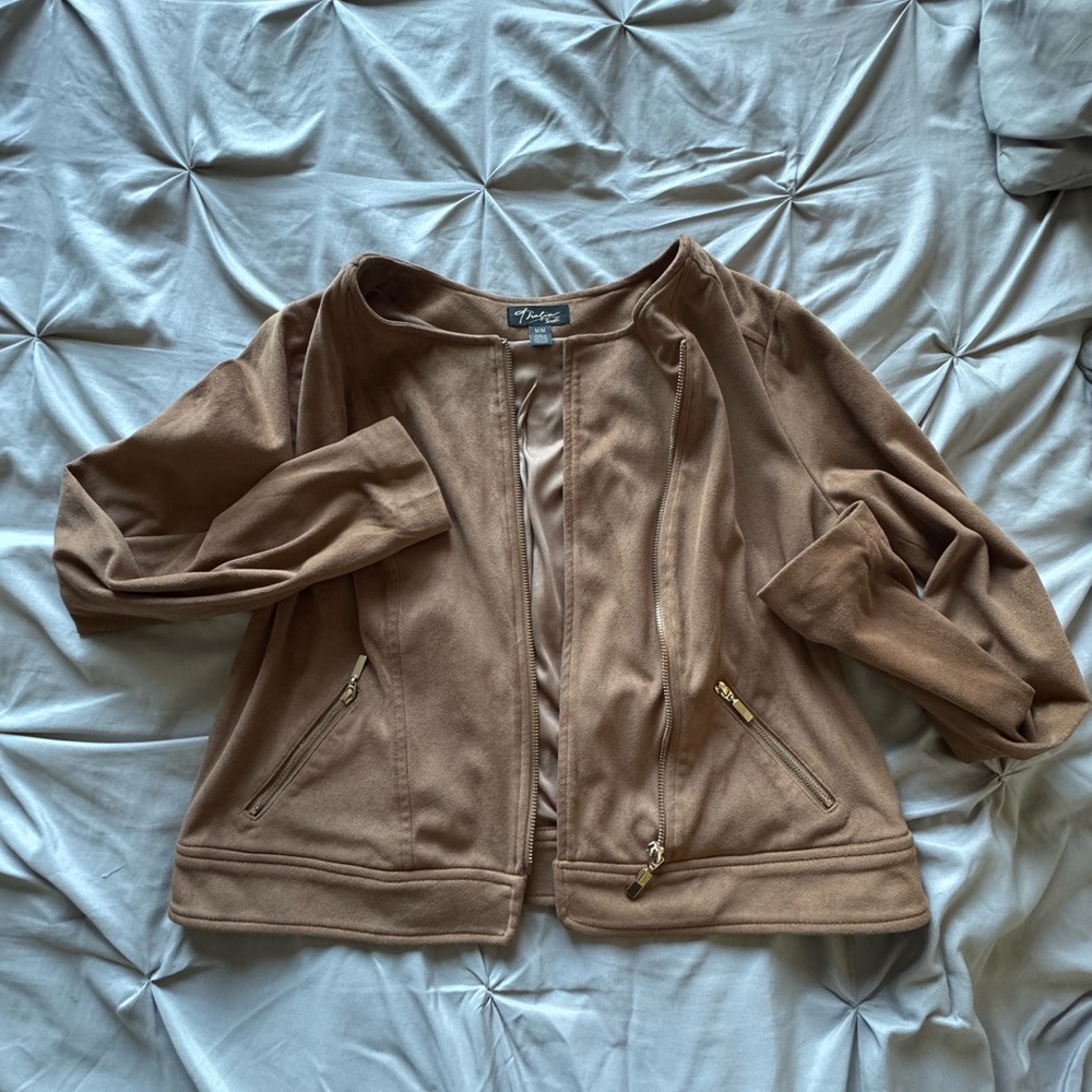 Thalia Sodi Tan Women's Blazer